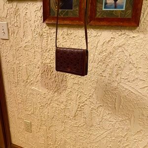 Brahmin Crossbody BROWN LEATHER bag